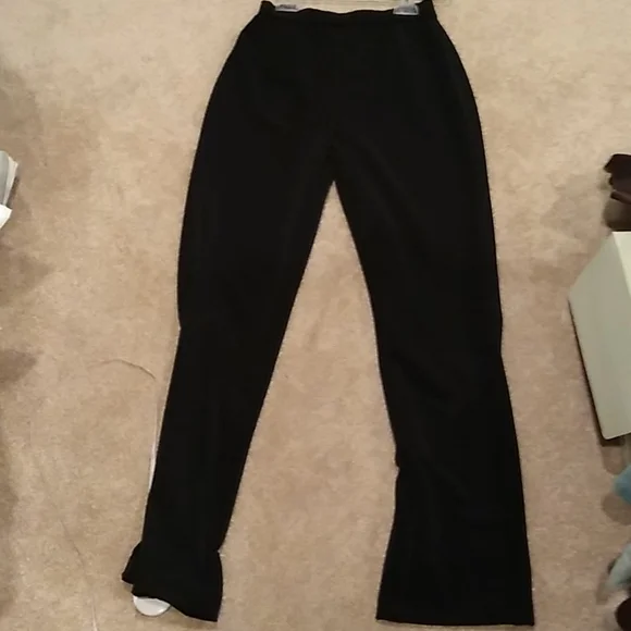 Chico's Black stretch pants, size 4, nwt - Picture 2 of 8